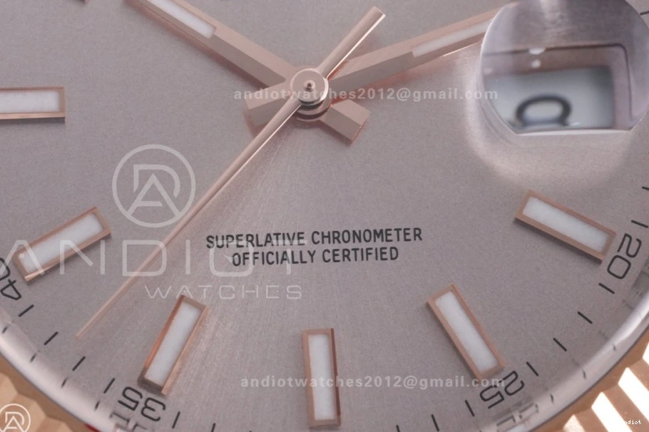 1:1 Edition SH3235 Dial Champagne SS Jubilee Bracelet Clean DateJust 126331 Best RG on 41 904L Steel 1202